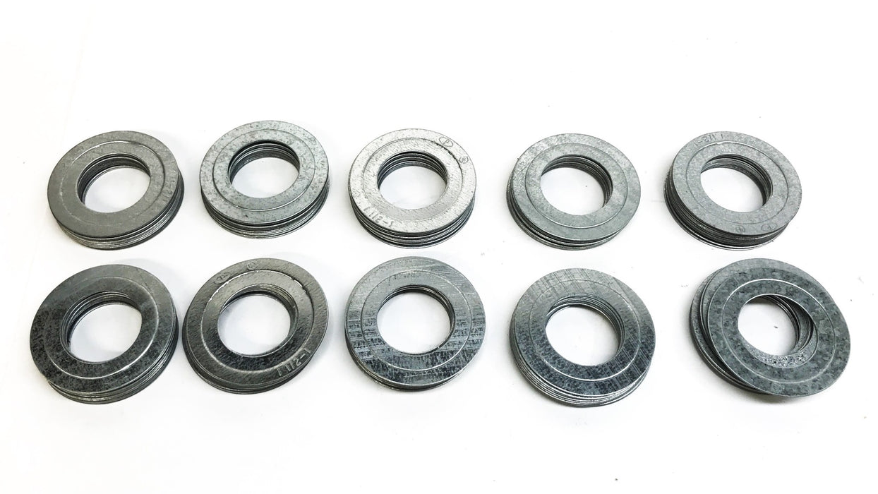 Arlington 1-1/2" x 1" Plated Steel Reducing Washers, Box of 100, RW9 NOS