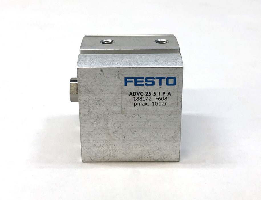 Festo Short Stroke Pneumatic Air Cylinder ADVC-25-5-I-P-A (188172) NOS