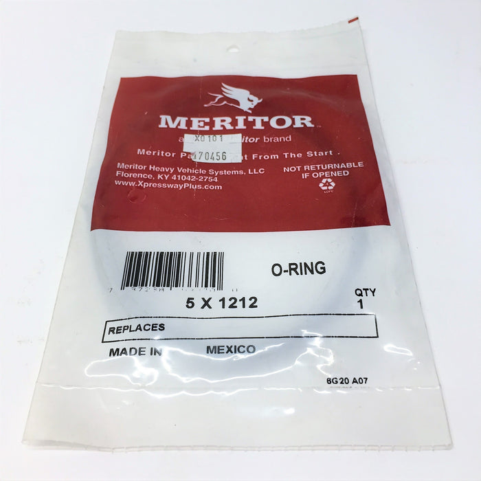 Meritor O Ring Helcical Gear Case 5X1212 NOS