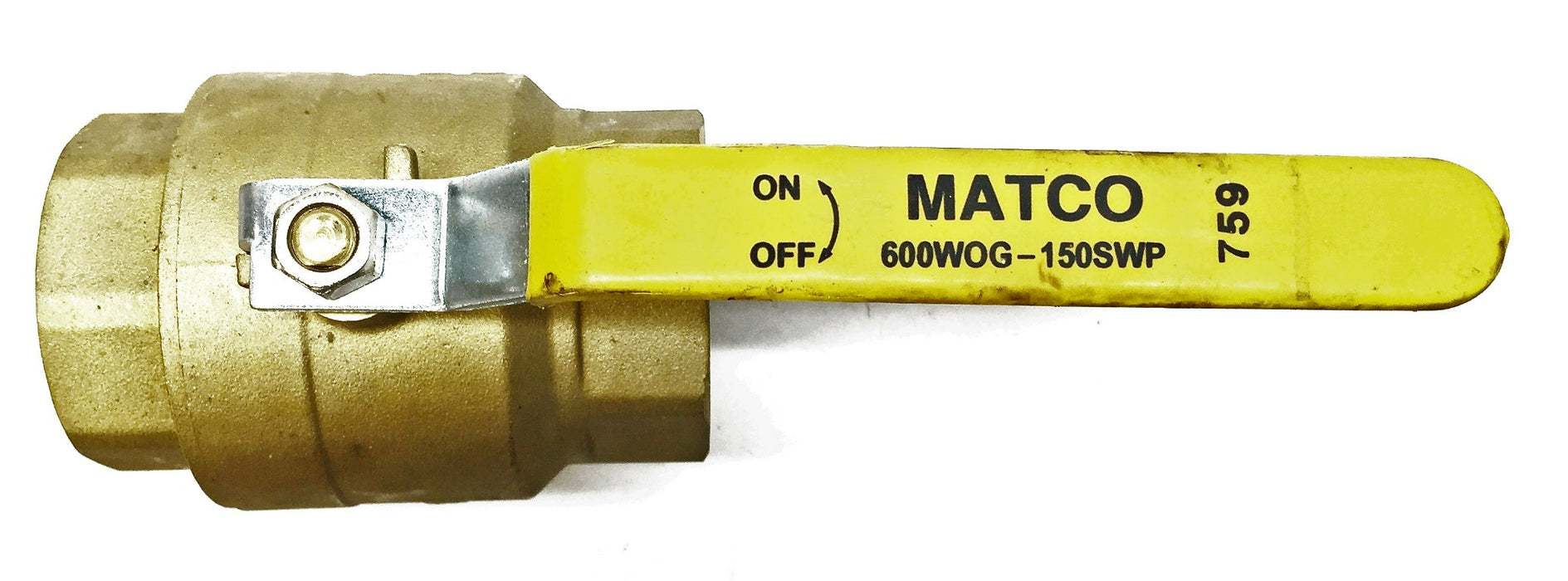 Matco 3" 600WOG-150SWP Valve with Handle 3546 NOS