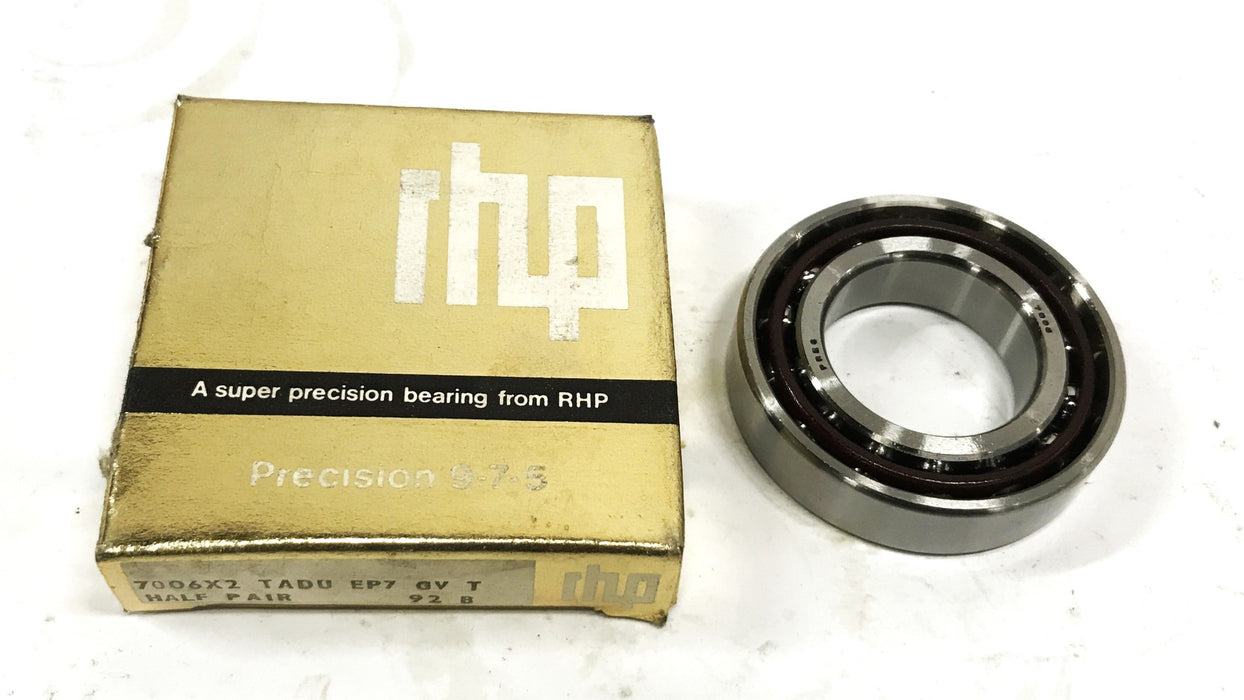 RHP Super Precision Bearing 7006X2-TADU-EP7 NOS