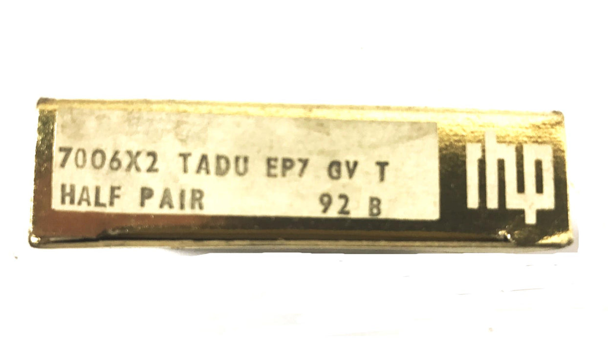 RHP Super Precision Bearing 7006X2-TADU-EP7 NOS