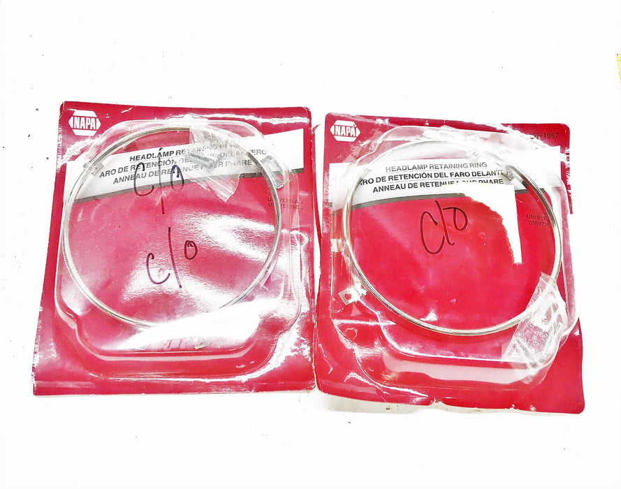 NAPA Headlight Retaining Ring 665-1057 [Lot of 2] NOS
