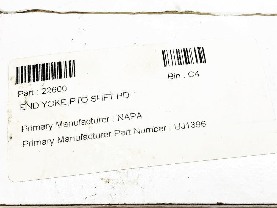 NAPA End Yoke UJ1396 NOS