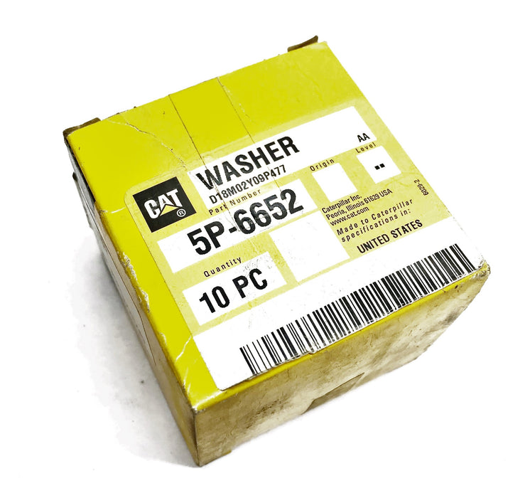 Caterpillar CAT OEM Washer 5P-6652 [Lot of 6] NOS
