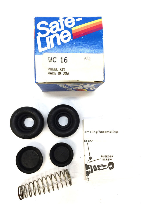 Safe-Line Wheel Cylinder Kit WC 16 [Lot of 2] NOS