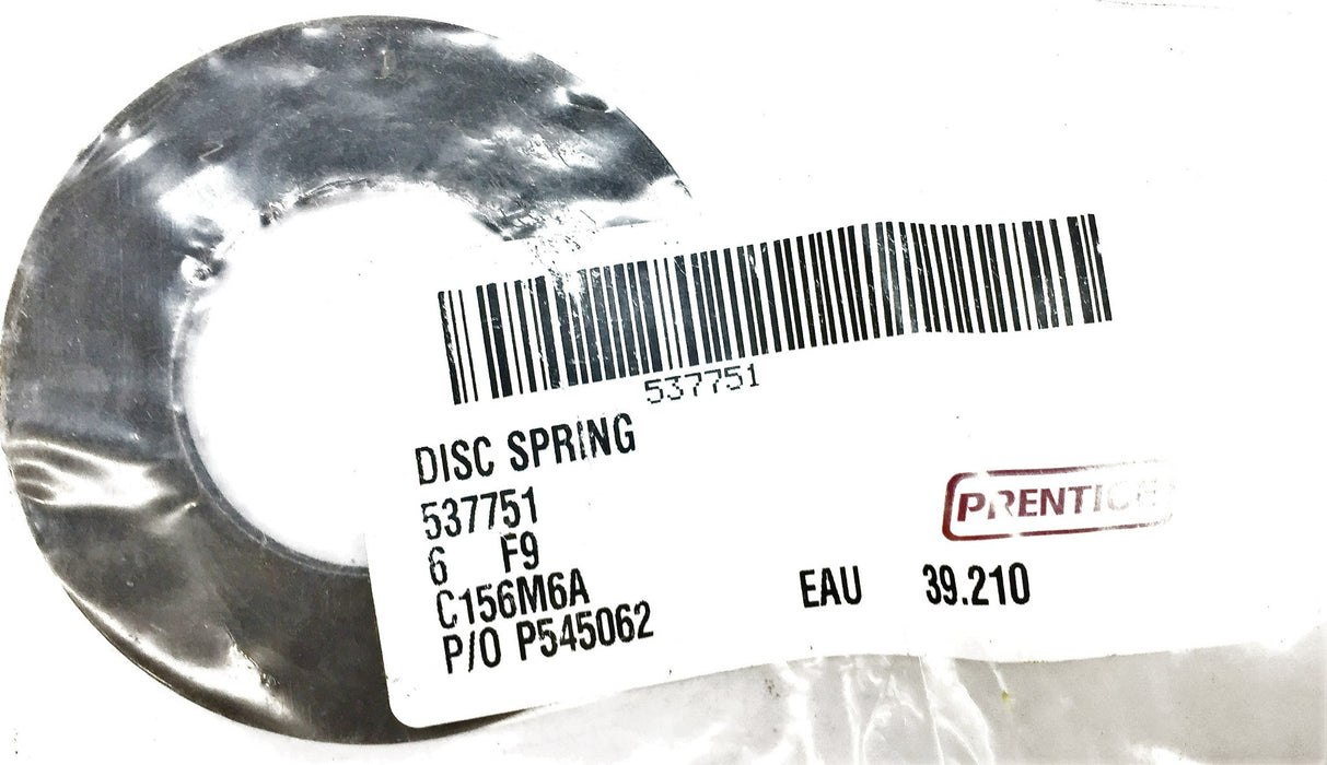Prentice Disc Spring 537751 NOS