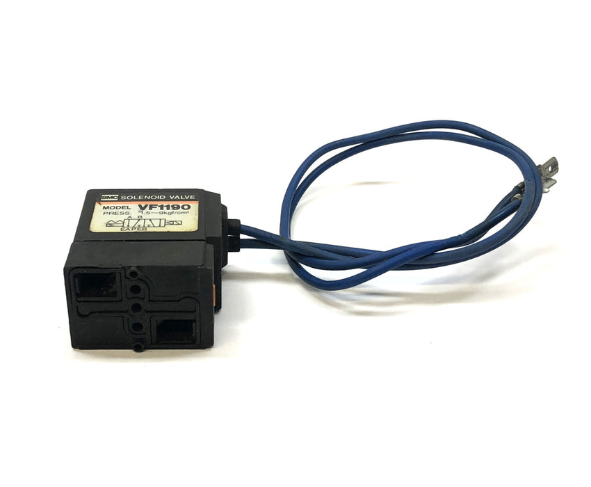 SMC Solenoid Valve VF1190 USED