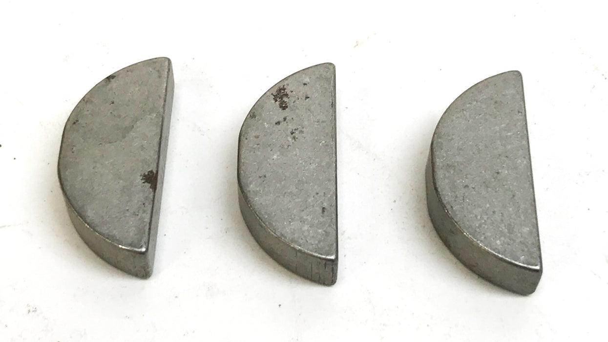 Volvo Construction Woodruff Key CH20J-0808 [Lot of 3] NOS