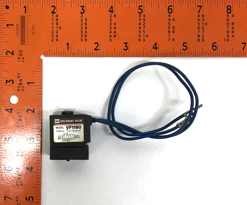 SMC Solenoid Valve VF1190 USED