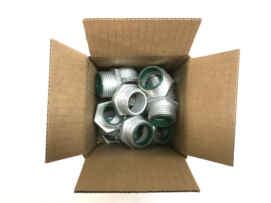 Eaton Crouse-Hinds 1" Malleable Iron Bushed Conduit Nipple 1052 [Lot of 20] NOS