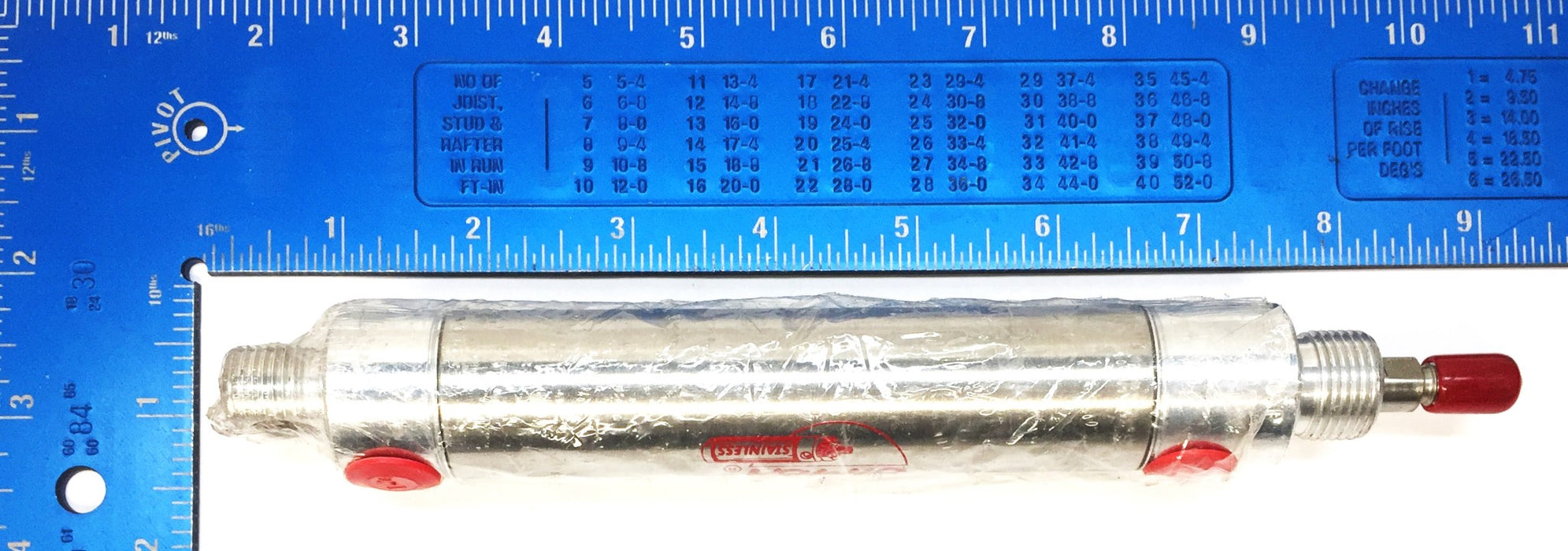 Bimba Stainless Pneumatic Air Cylinder MH MRS-093-DXP NOS