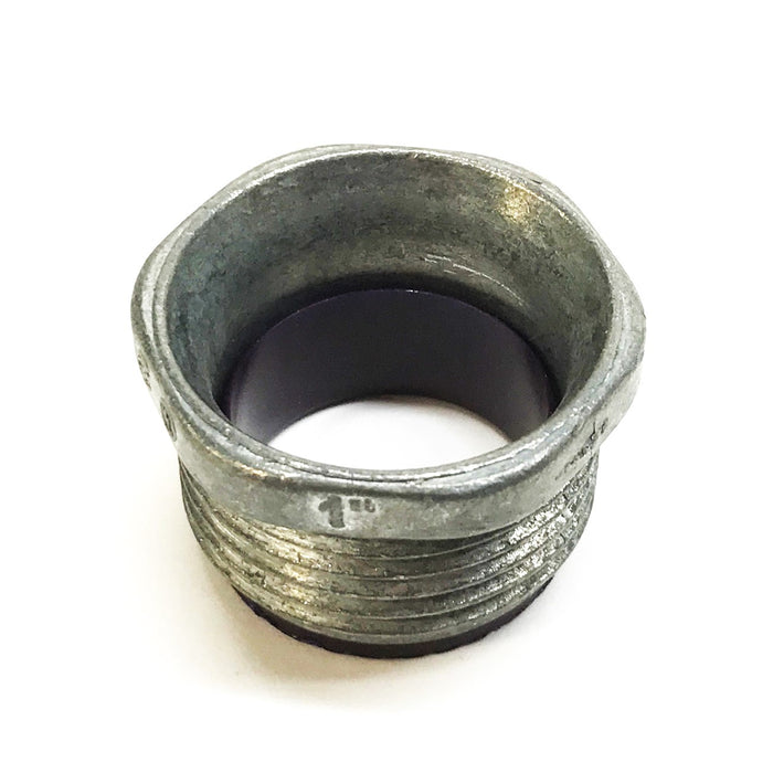 Unbranded 1" Iron Bushed Conduit Nipple [Lot of 20] NOS