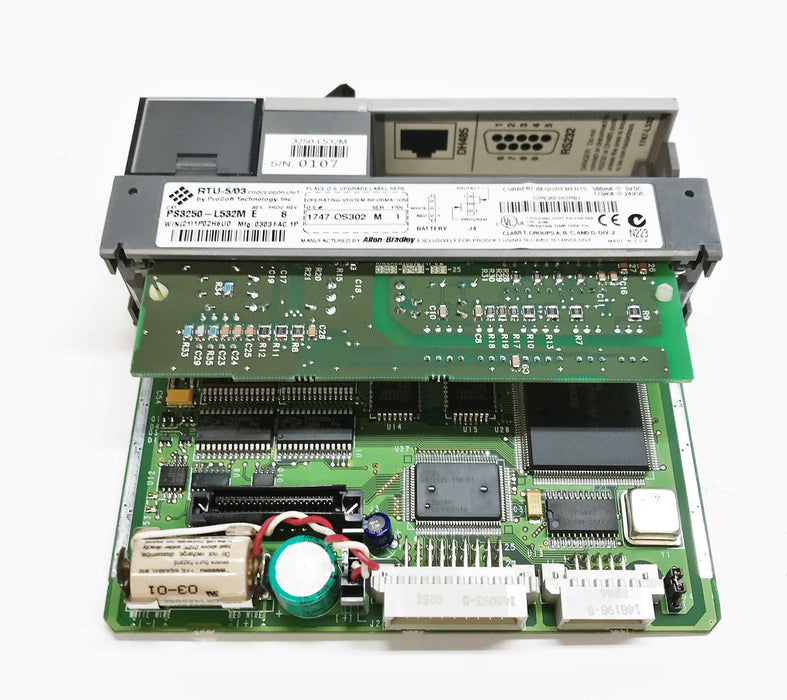 Allen-Bradley/Prosoft "RTU-5/03" SER E REV 8 FRN 1 Processor Unit PS3250-L532M