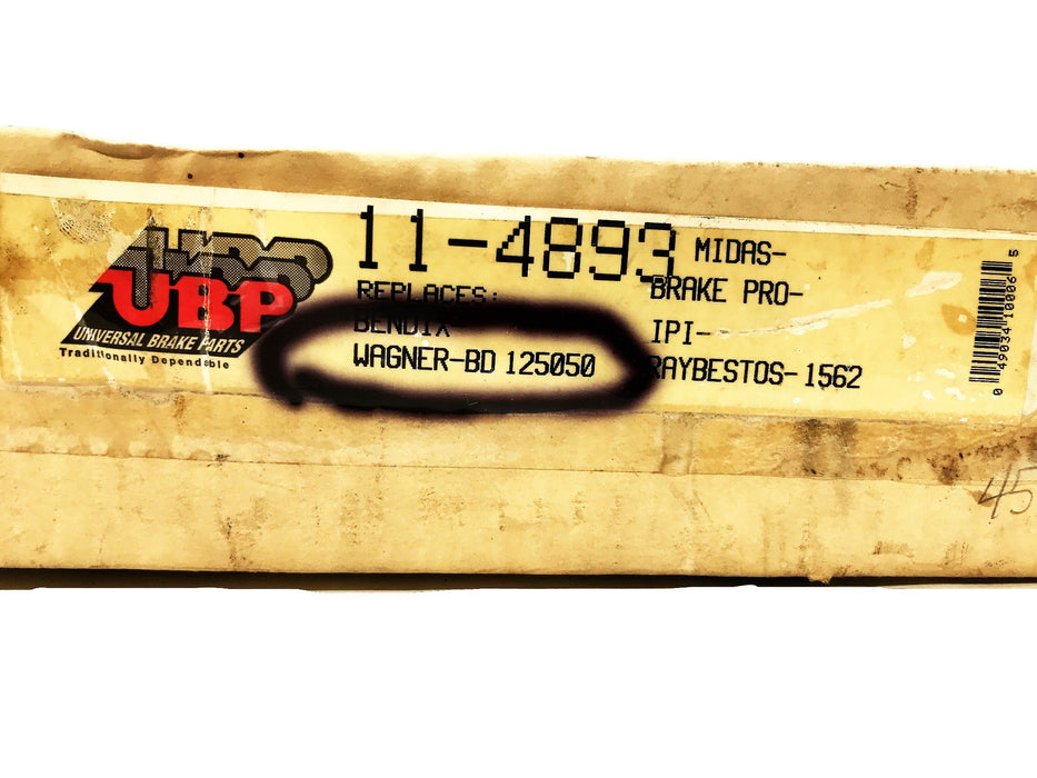 UBP Disc Brake Rotor 11-4893 NOS