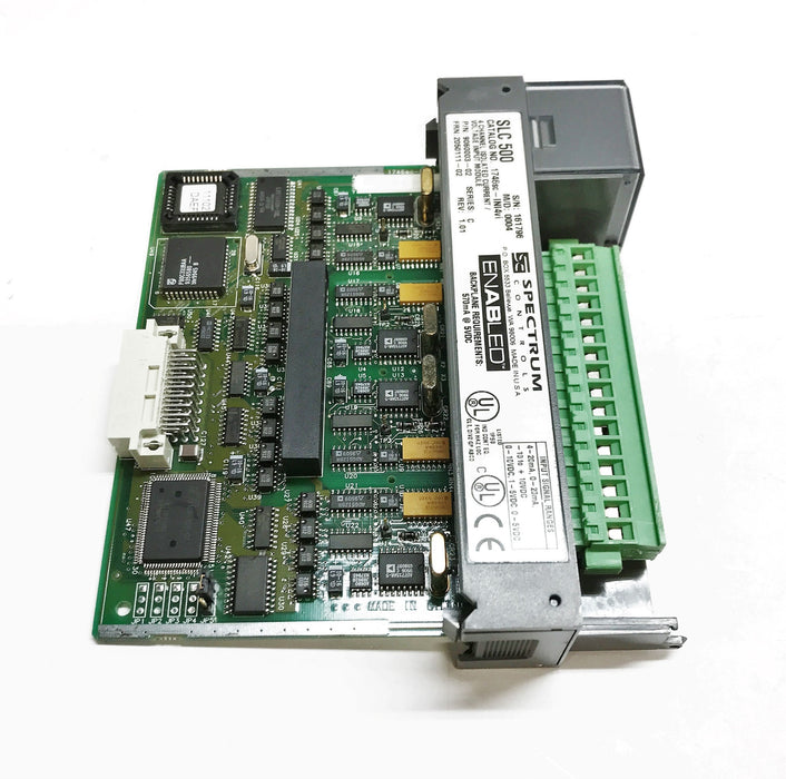 Spectrum "SLC500" SER C REV 1.01 Input Module 1746sc-INI4vi (Missing Door)