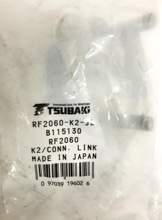 Tsubaki 1-1/2 inch Roller Chain Connecting Link RF2060-K2-JL [Lot of 3] NOS