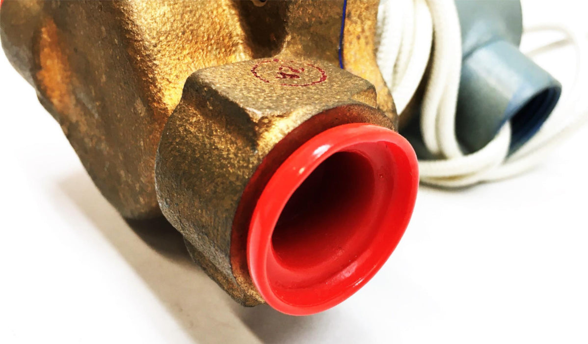 ITT 1/2 Inch NPT 2 Way Piloted Diaphragm Valve S211AH02T2DG1 NOS
