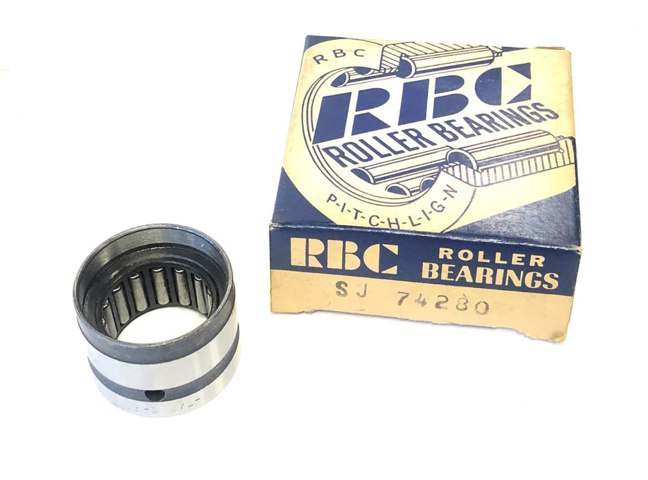 RBC Needle Roller Bearing SJ74280 NOS