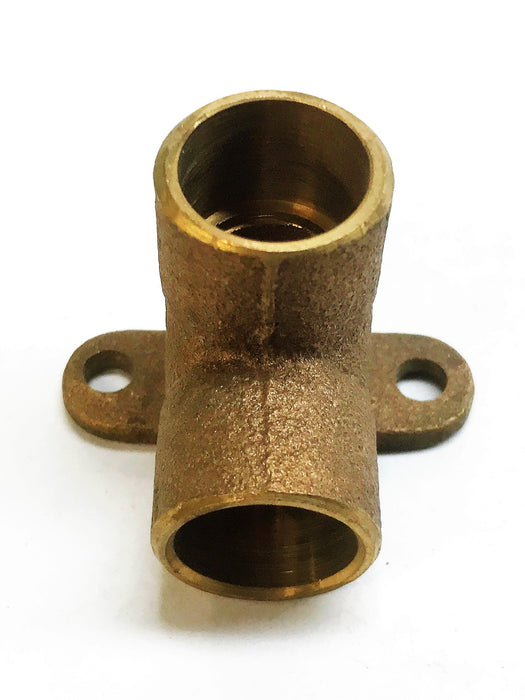 Unbranded Bronze 1/2" Sweat x 1/2" Sweat 90 Degree Drop Ear Elbow [Lot of 4] NOS