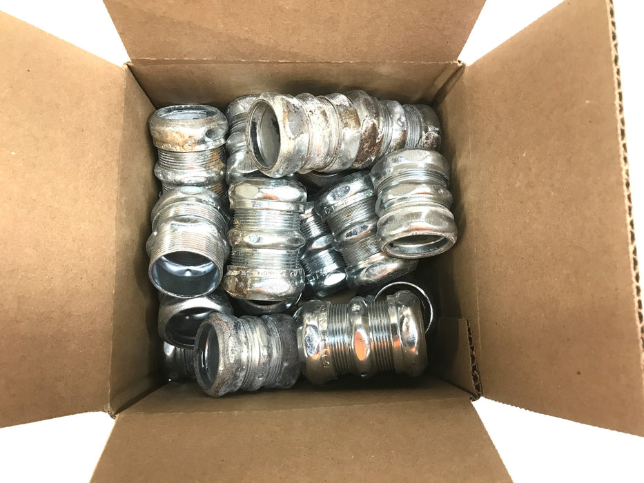Crouse-Hinds Compression Conduit Coupling SE1413 [Lot of 20] NOS