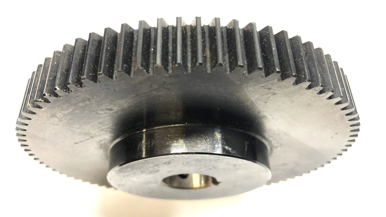 KHK 80 Tooth Carbon Steel Spur Gear SS1.5-80 NOS