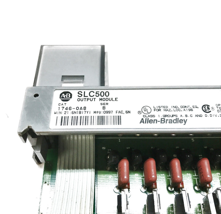 Allen Bradley SER B. Output Module 1746-OA8 (Missing Door)