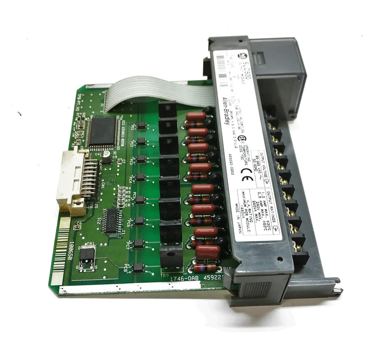 Allen Bradley SER B. Output Module 1746-OA8 (Missing Door)