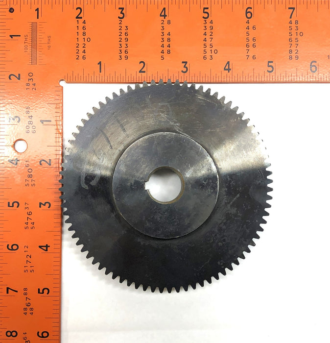 KHK 80 Tooth Carbon Steel Spur Gear SS1.5-80 NOS