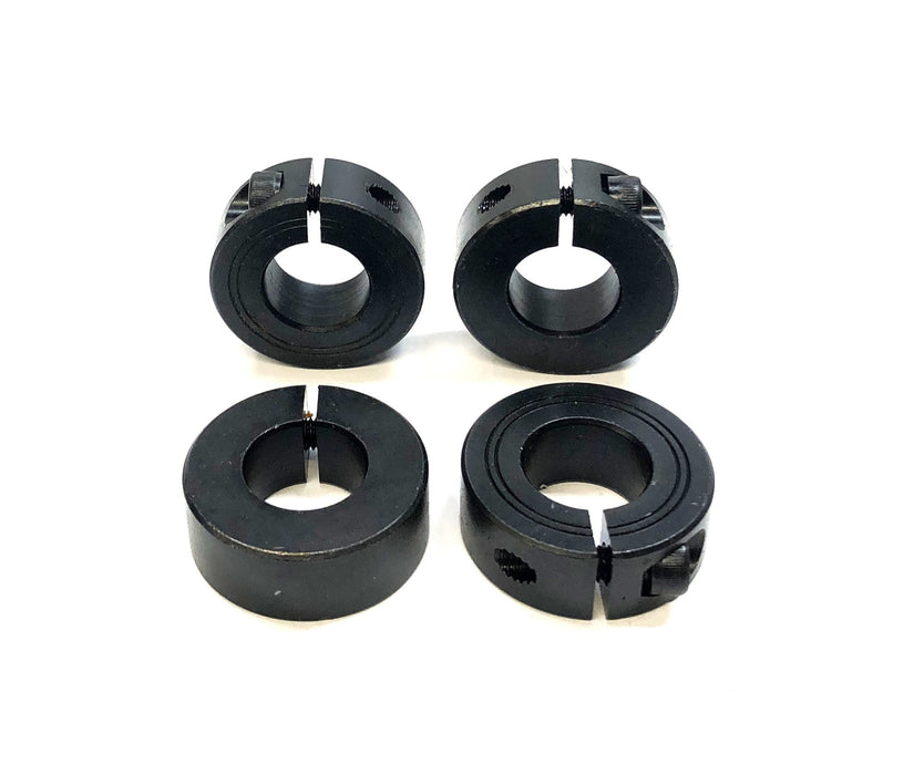 Climax Black Oxide Single Split Clamping Shaft Collar M1C-20 [Lot of 4] NOS