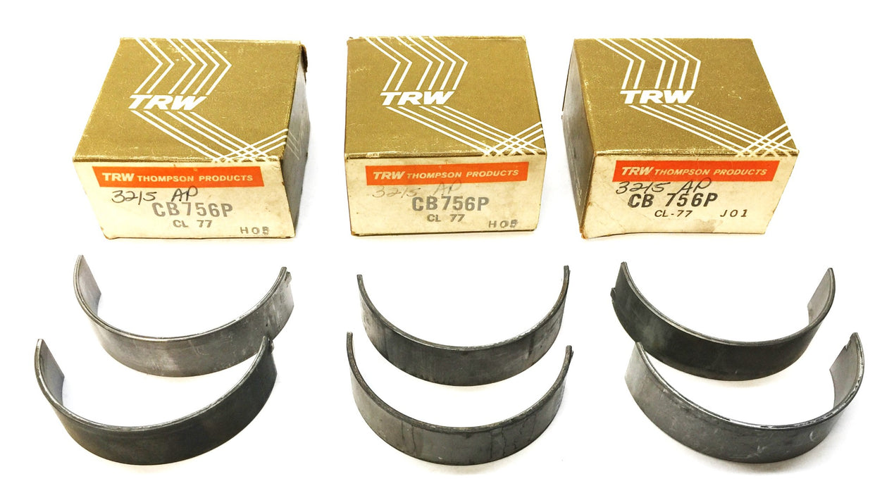 TRW Connecting Bearing Pair CB756P [Lot of 3] NOS