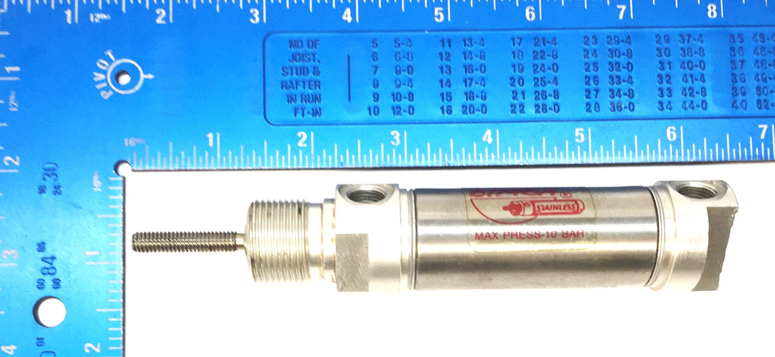 Bimba Pneumatic Air Cylinder CEC-00142-A-25 NOS