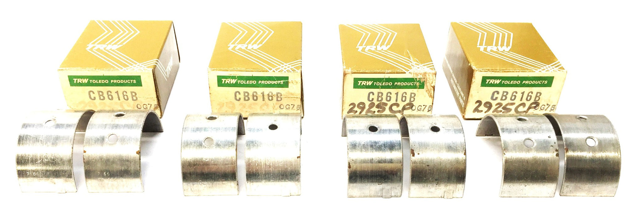 TRW Connecting Bearing Pair CB616B [Lot of 4] NOS