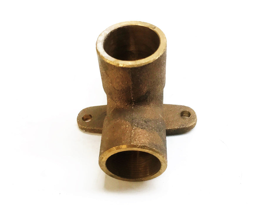 Nibco Bronze 3/4" Sweat x 3/4" Sweat x 3/4" Sweat 90 Degree Drop Ear Tee NOS