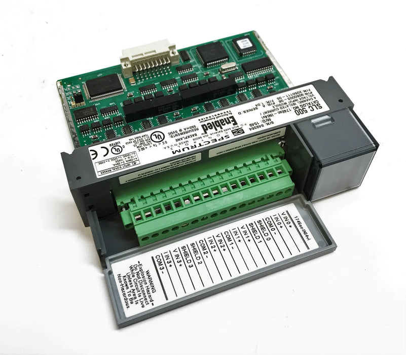 Spectrum "SLC500" SER D P/R A F/R 1.04 4-Channel Input Module 1746sc-INI4vi