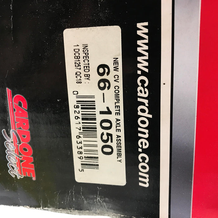 Cardone CV Joint Axle Shaft Assembly 66-1050 NOS