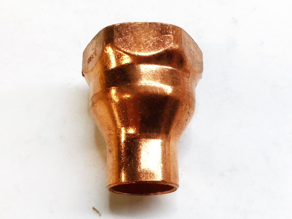 EPC Copper 1" Female x 1/2" Sweat Reducing Coupling [Lot of 3] NOS