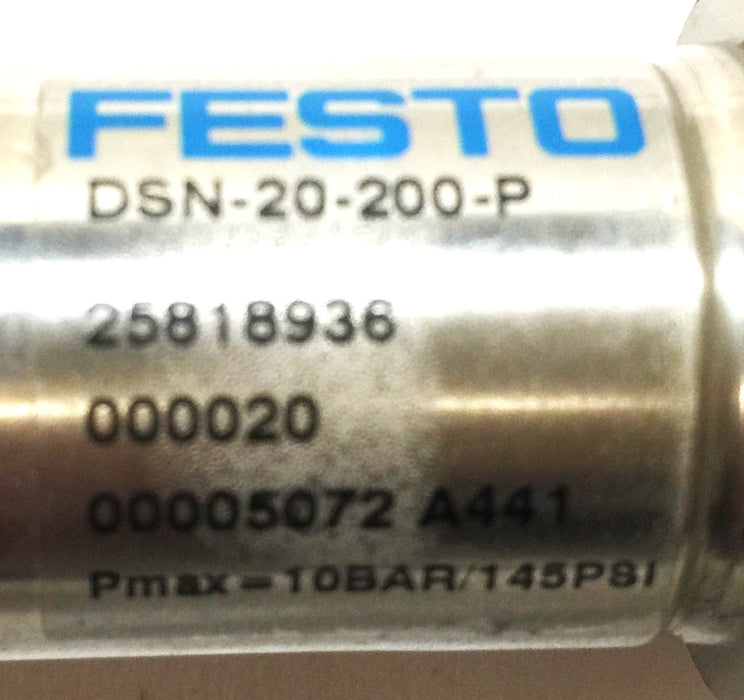 Festo Pneumatic Air Cylinder DSN-20-200-P NOS