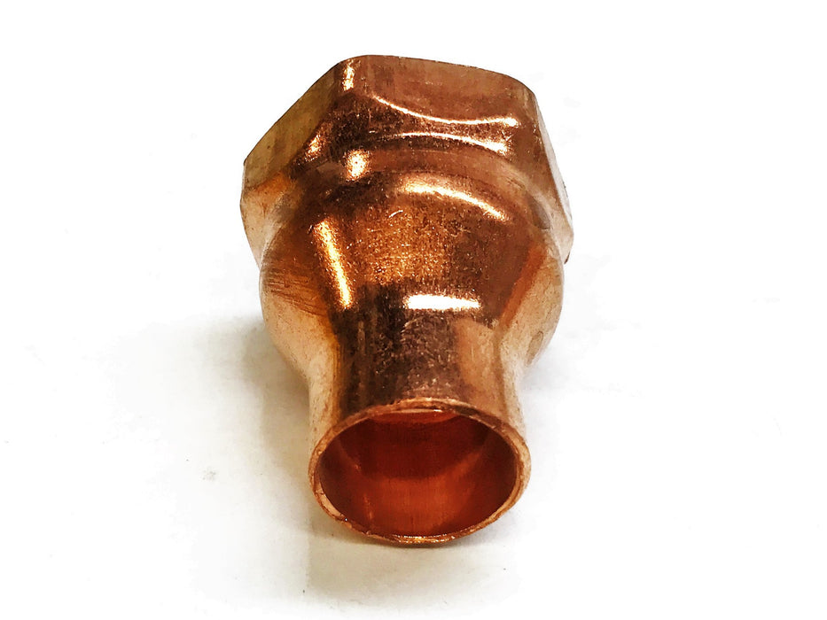 EPC Copper 1" Female x 1/2" Sweat Reducing Coupling [Lot of 3] NOS