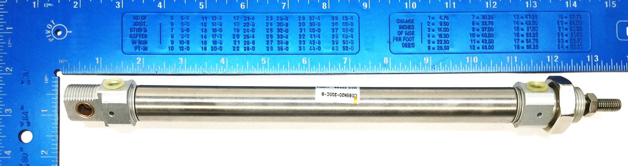 SMC Pneumatic Air Cylinder CD8N20-200C-B NOS