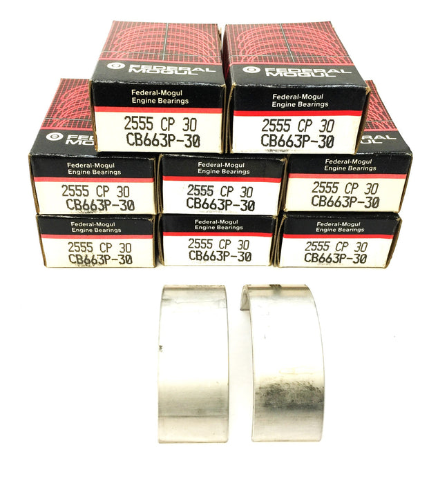 Federal Mogul Connecting Bearing Pair 2555CP 30 [Lot of 8] NOS