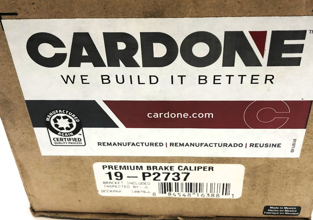 Cardone Brake Caliper 19-P2737 (RC10464) REMANUFACTURED