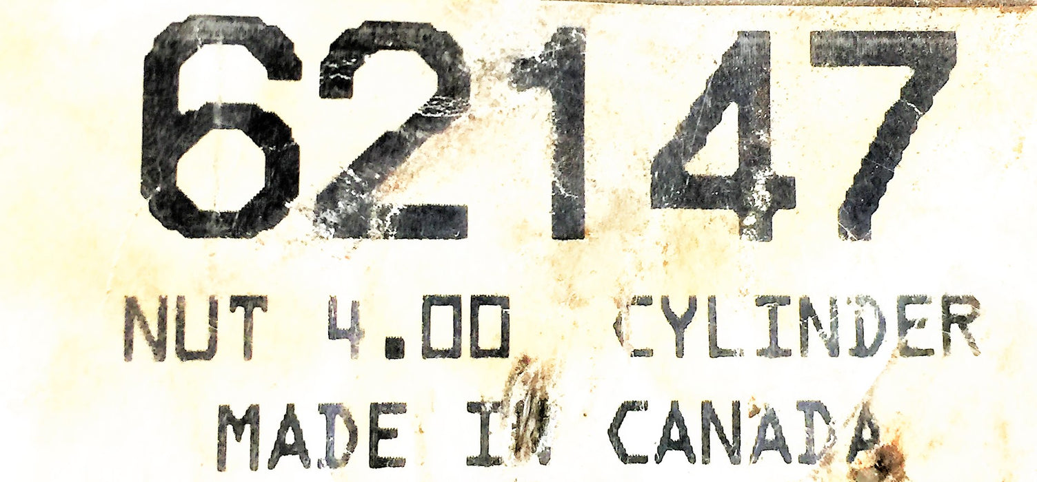 VOLVO CONSTRUCTION Nut 4.00 Cylinder 62147 NOS