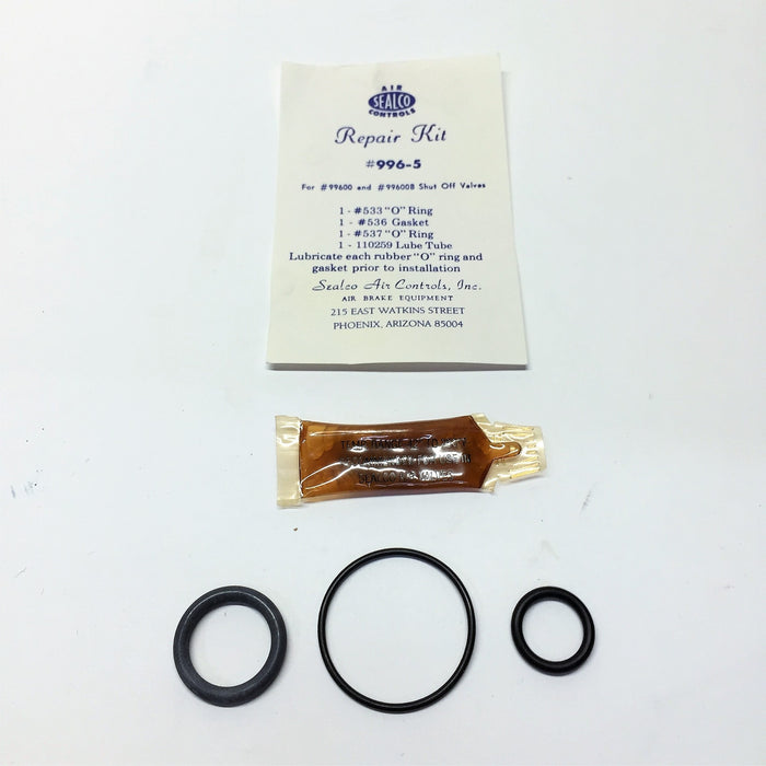 Sealco Repair Kit For Shut Off Valves 996-5 NOS