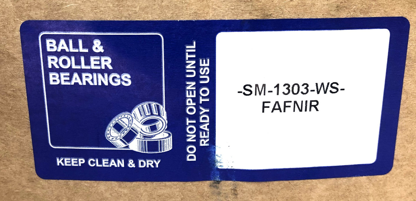 Fafnir C1 Insert Bearing With Collar And Outer Race SM-1303-WS (SM1303W) NOS