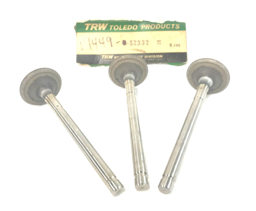 TRW Engine Intake Valve S2332(V1449) [Lot of 3] NOS