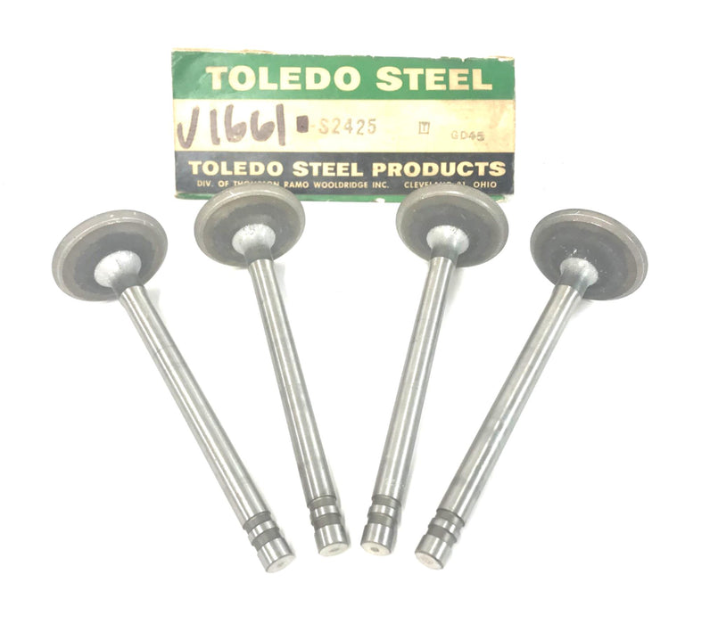 Toledo Steel Engine Intake Valve S2425(V1661) [Lot of 4] NOS