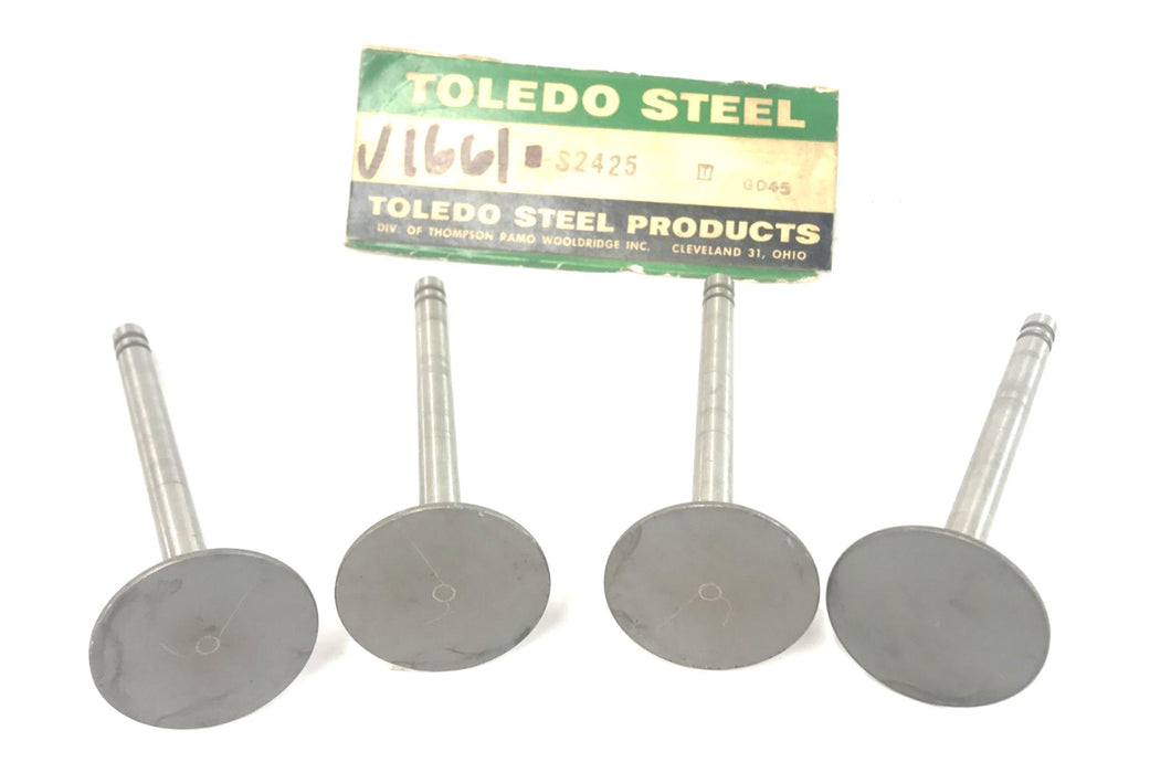 Toledo Steel Engine Intake Valve S2425(V1661) [Lot of 4] NOS