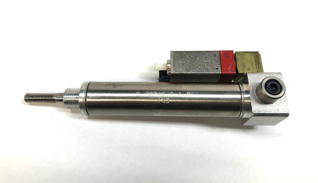 Bimba Pneumatic Cylinder With Dynamco Pneumatic Valve D-70746-A-1.5/D125204 NOS