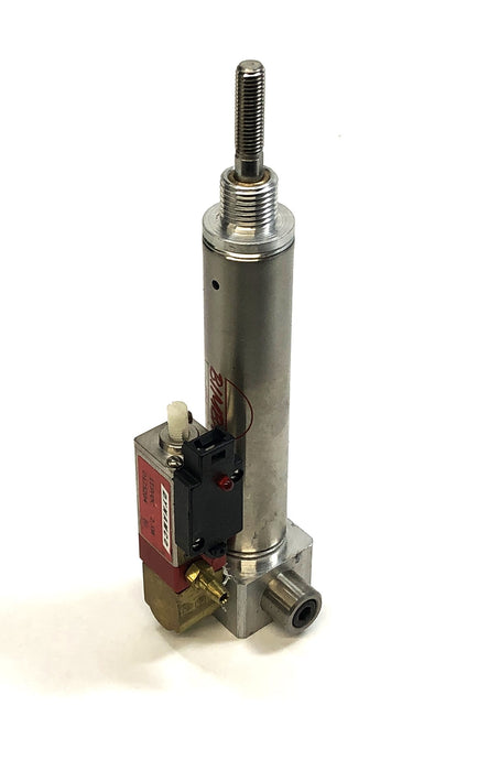 Bimba Pneumatic Cylinder With Dynamco Pneumatic Valve D-70746-A-1.5/D125204 NOS
